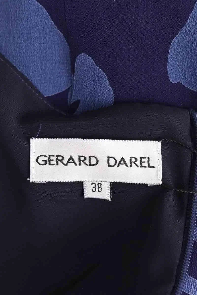 Robe Gerard Darel Bleu en Synthétique
