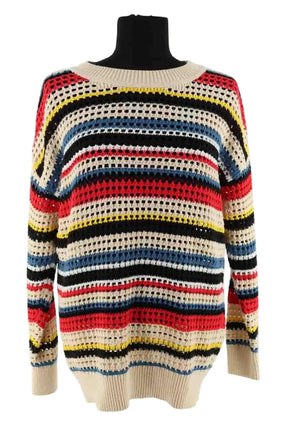 Pull Claudie Pierlot Multicolore en Coton, taille S - Seconde Main