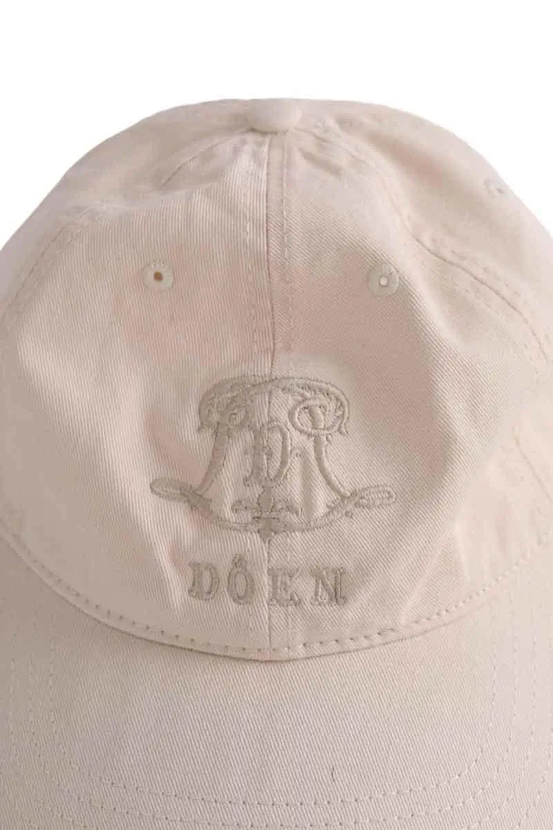 Casquette Dôen Beige en Coton