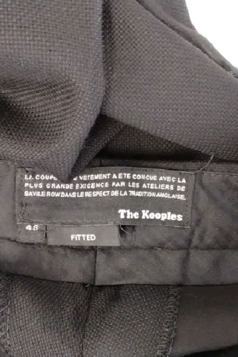 Pantalon slim The Kooples  Noir