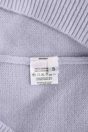 Cardigan Alexandra Golovanoff Bleu en Cachemire