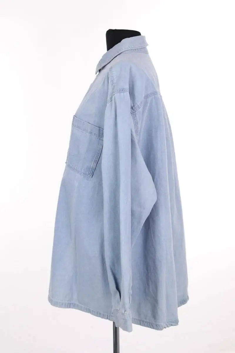 Chemise Ysé Bleu en Coton