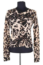 Cardigan Diane Von Furstenberg Beige en Coton, taille S - Seconde Main