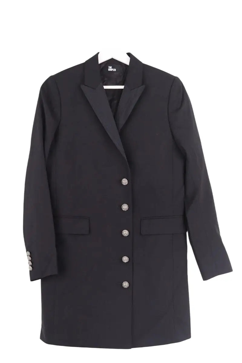Blazer The Kooples Noir en Laine, taille XS - Seconde Main