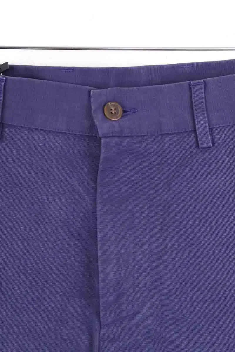 Short Kitsuné Bleu en Coton