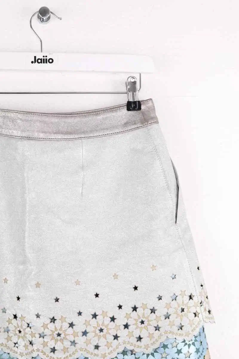 Jupe Tommy Hilfiger Argent en Synthétique