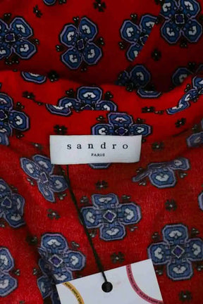 Robe Sandro Rouge en Synthétique
