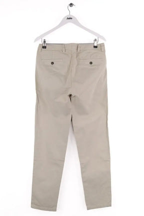 Pantalon droit Ami Beige en Coton