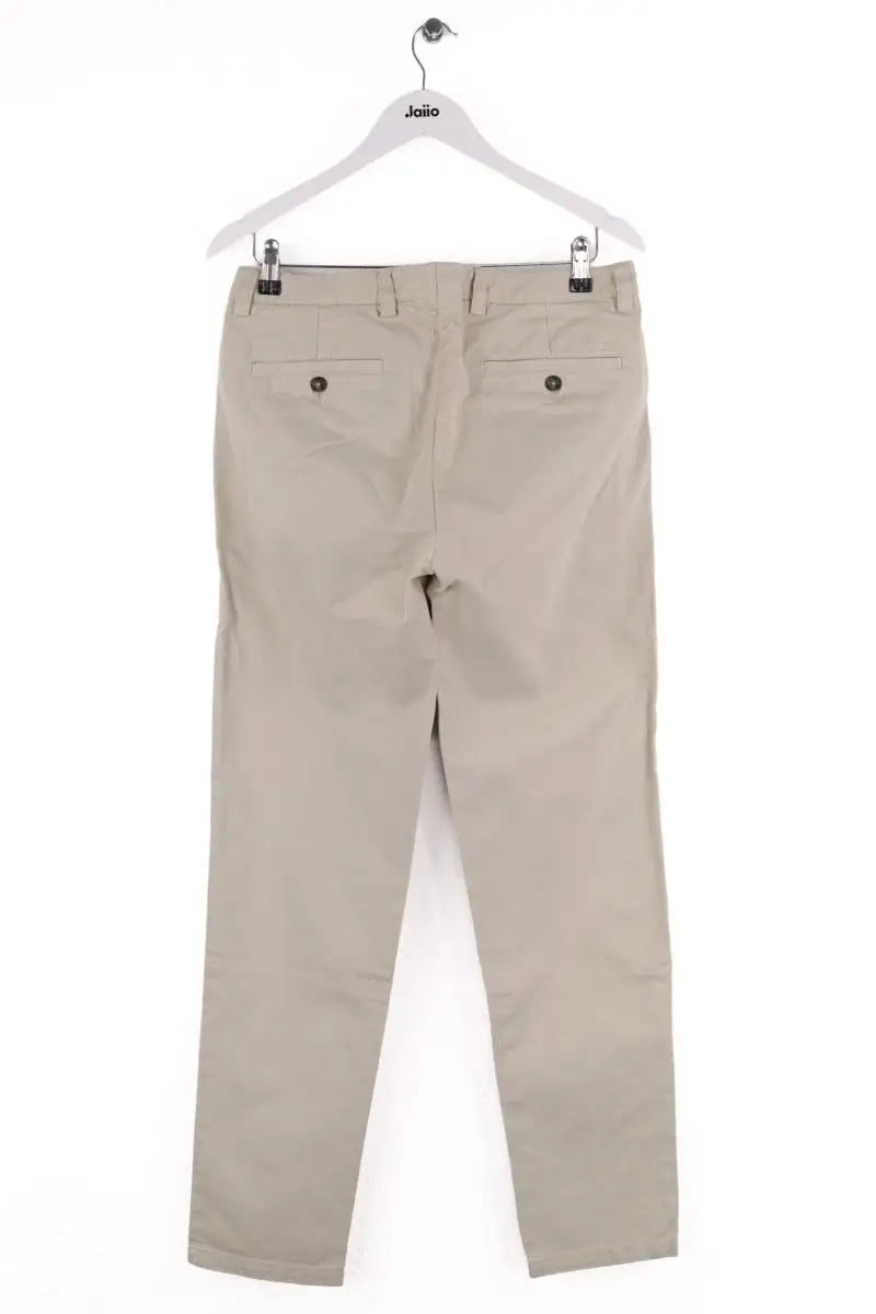Pantalon droit Ami Beige en Coton