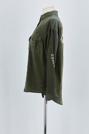 Chemise The Kooples  Kaki
