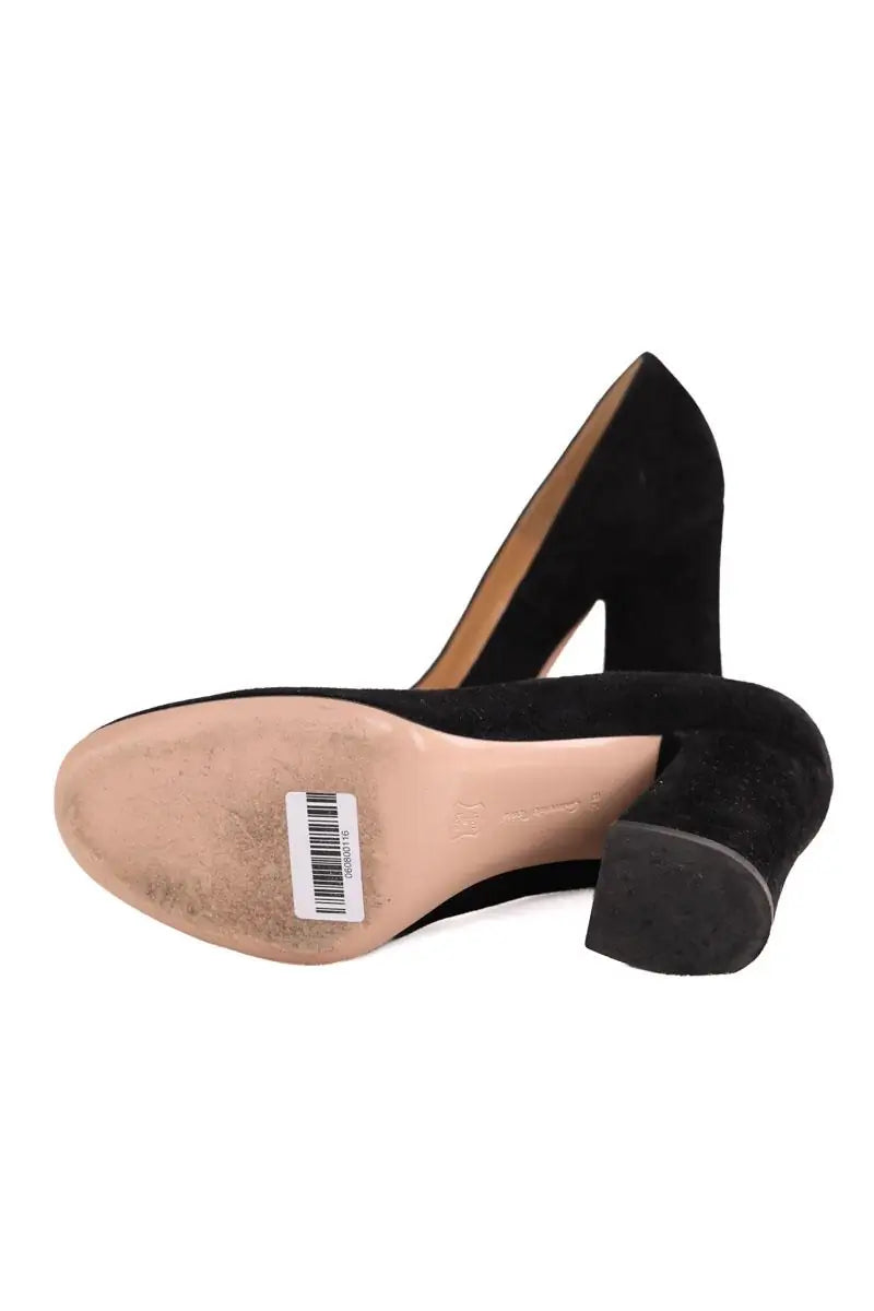 Talons Gianvito Rossi Noir en Daim