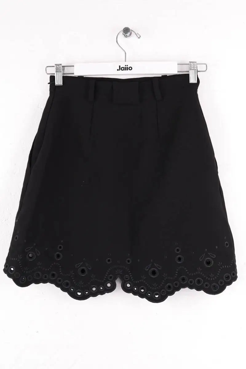 Jupe Carven Noir en Synthétique