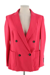 Blazer Tommy Hilfiger Rose en Viscose, taille S - Seconde Main