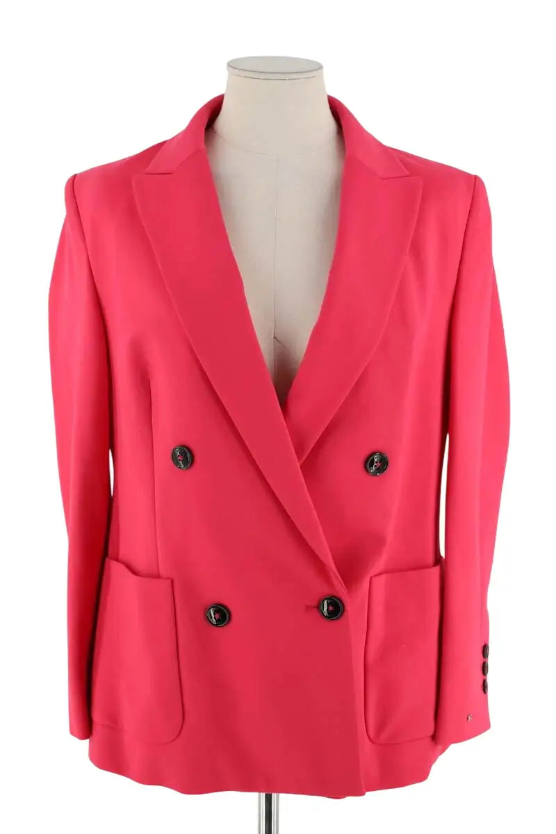 Blazer Tommy Hilfiger Rose en Viscose, taille S - Seconde Main