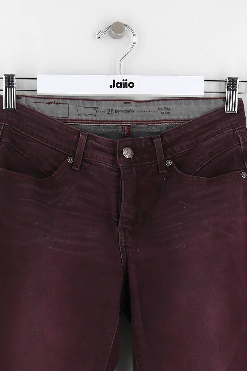 Jean slim Levi's  Bordeaux
