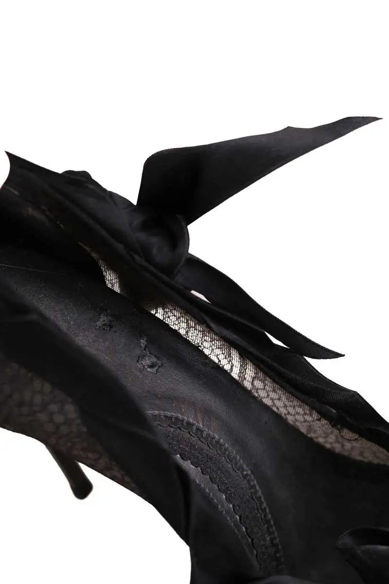 Talons Stella McCartney Noir en Tissu