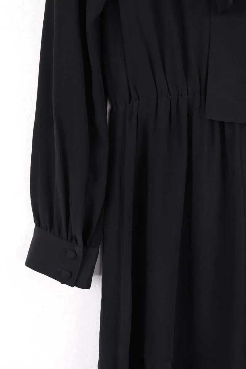 Robe Red Valentino Noir en Soie