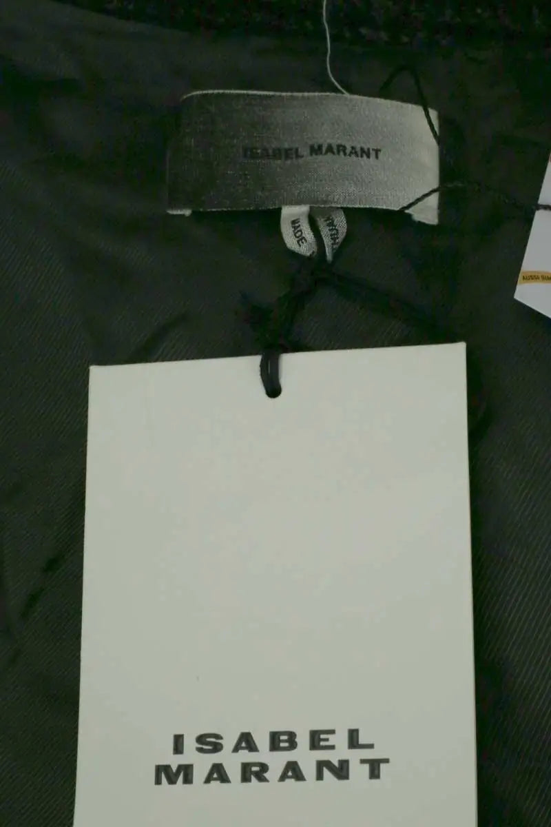 Manteau Isabel Marant Anthracite en Laine