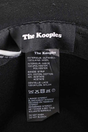 Chapeau The Kooples Noir en Laine