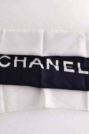 Carré Chanel Noir en Soie