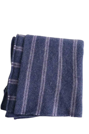 Foulard Marc By Marc Jacobs Bleu en Laine - Seconde Main