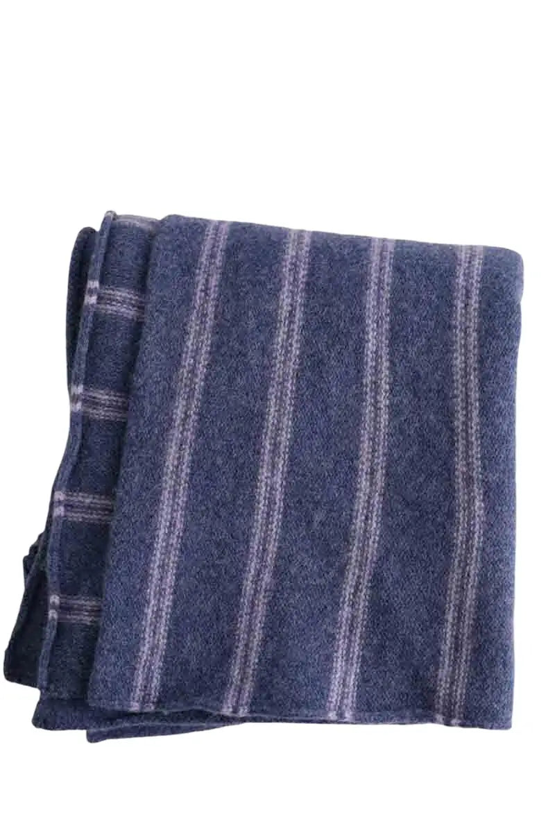 Foulard Marc By Marc Jacobs Bleu en Laine - Seconde Main