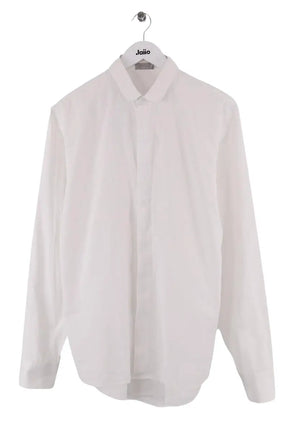 Chemise Dior Blanc en Coton, taille L - Seconde Main