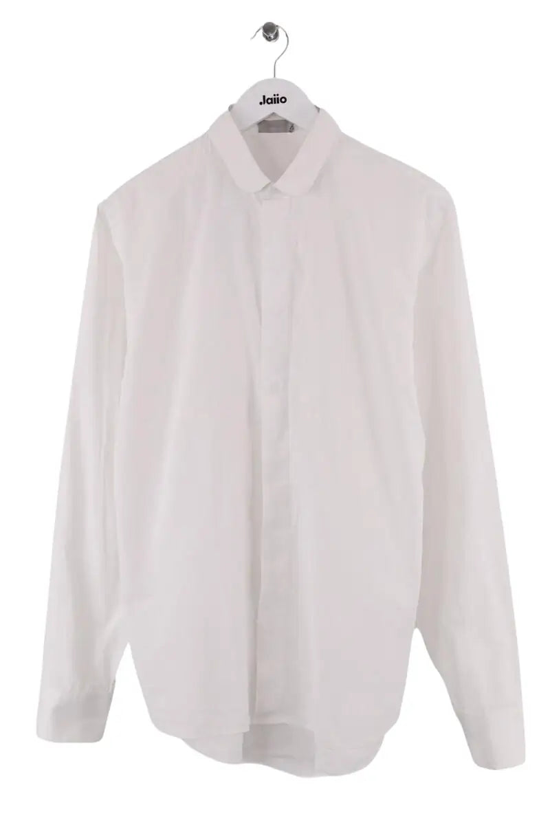 Chemise Dior Blanc en Coton, taille L - Seconde Main