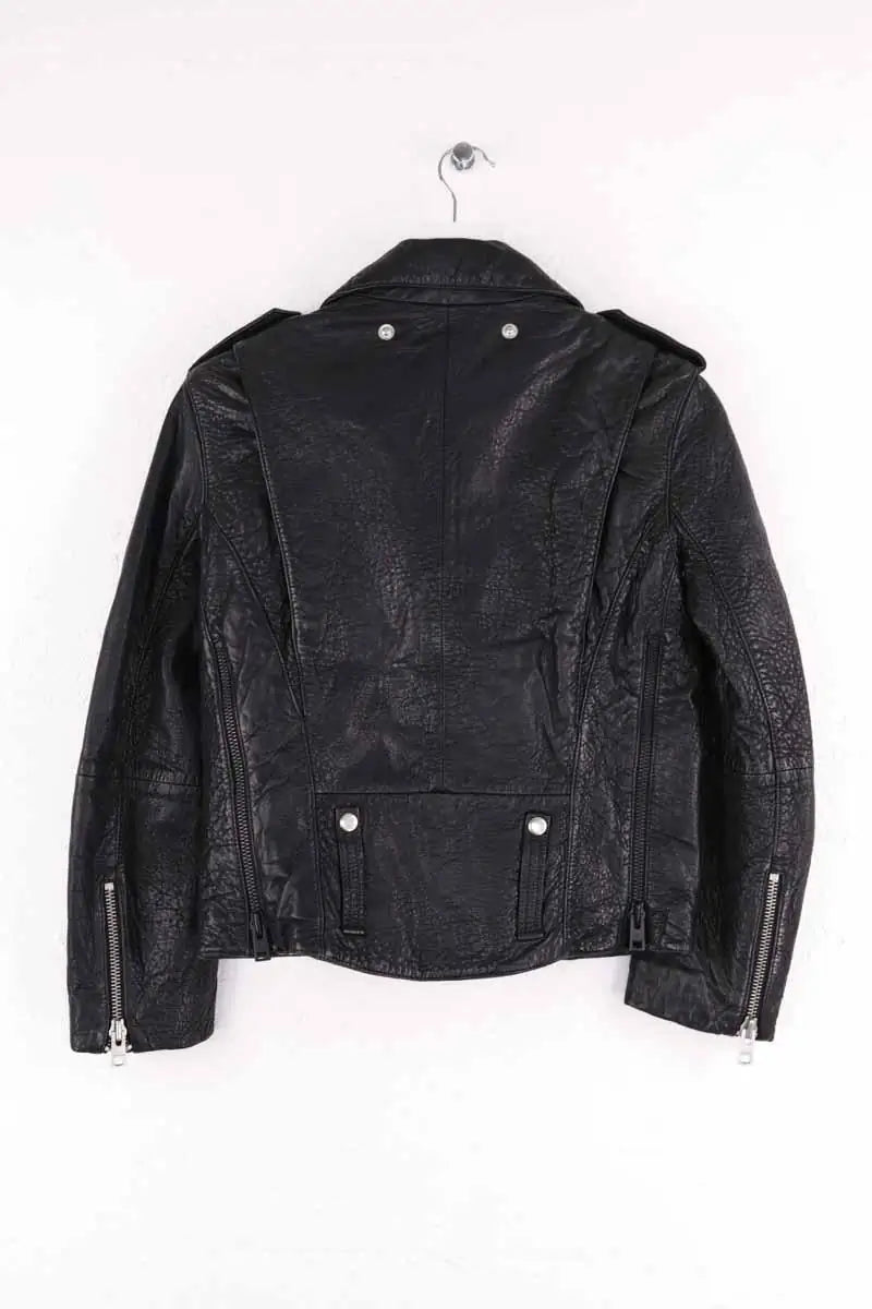Veste Zadig & Voltaire Liya Noir en Cuir