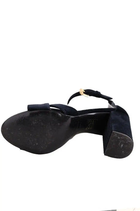 Talons Maje Bleu en Velours