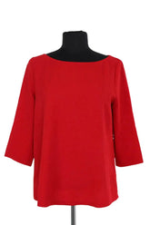 Blouse Claudie Pierlot Rouge en Synthétique, taille S - Seconde Main