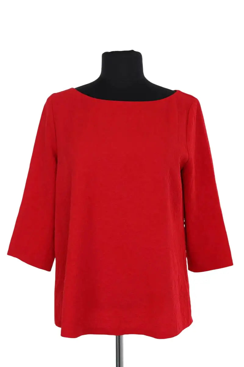 Blouse Claudie Pierlot Rouge en Synthétique, taille S - Seconde Main