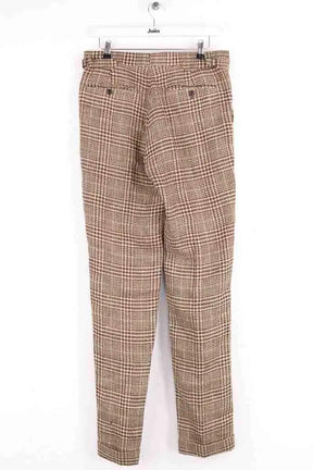 Pantalon Ralph Lauren Marron en Lin