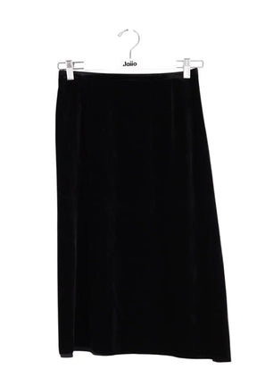 Jupe Joseph Sabra drapy velvet Noir en Synthétique, taille XS - Seconde Main
