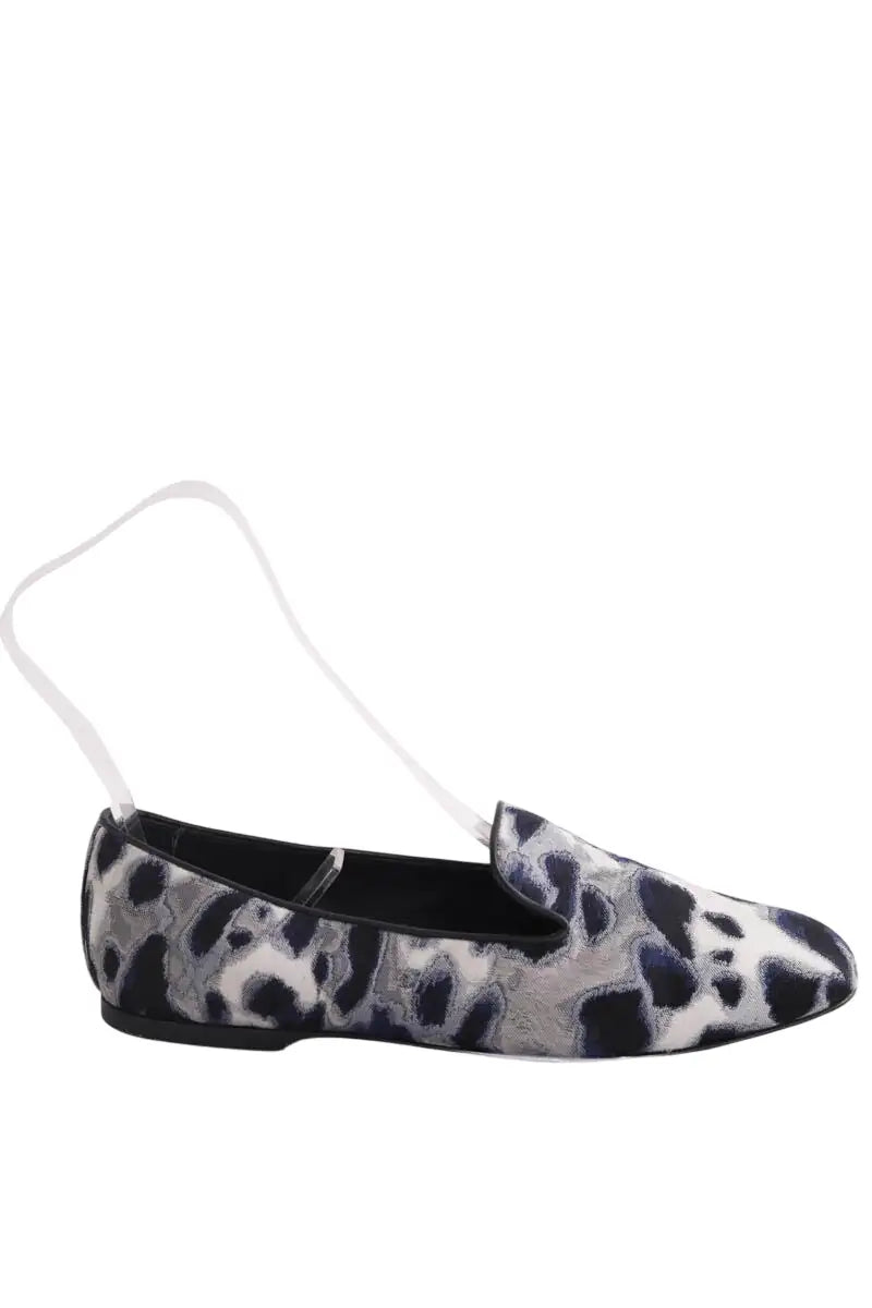 Ballerines Roger Vivier Bleu en Tissu, taille 35 - Seconde Main