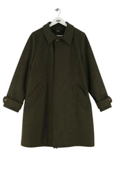Manteau APC Kaki en Laine, taille M - Seconde Main