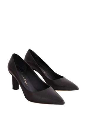 Talons Salvatore Ferragamo Noir en Cuir