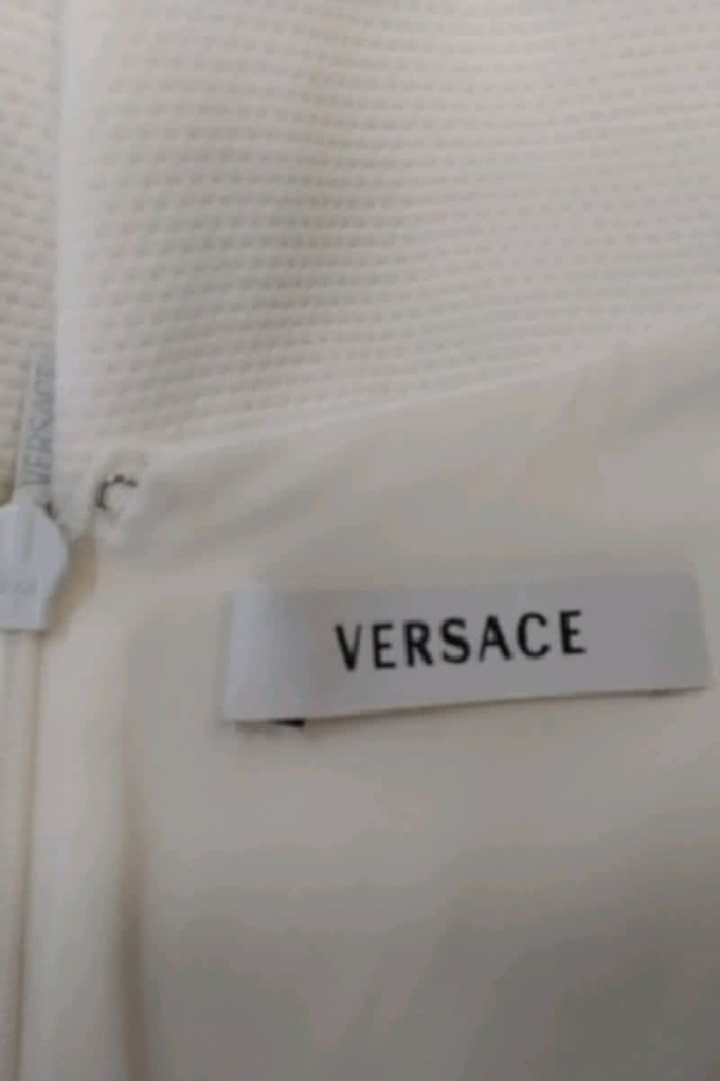 Robe Versace  Blanc