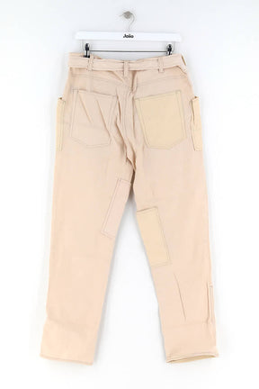 Pantalon droit Isabel Marant  Beige