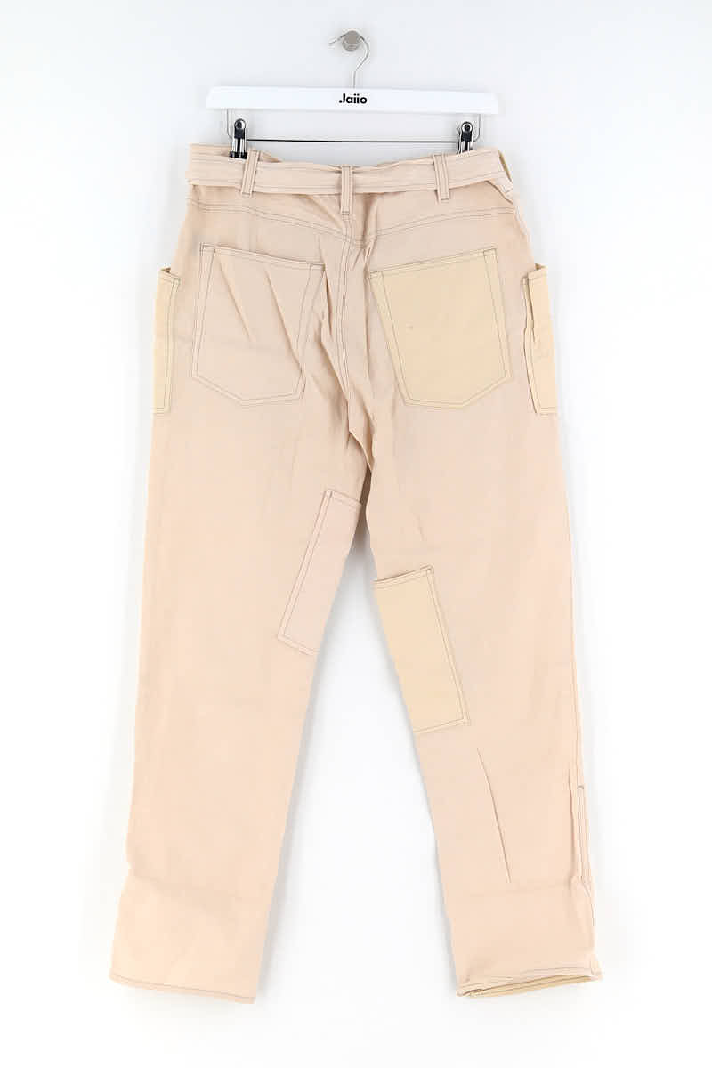 Pantalon droit Isabel Marant  Beige