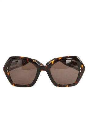 Lunettes de soleil Isabel Marant Marron en Plastique, taille  - Seconde Main