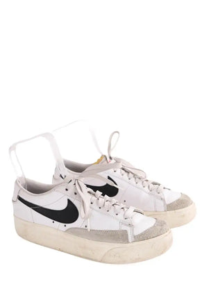 Baskets Nike Blanc en Cuir
