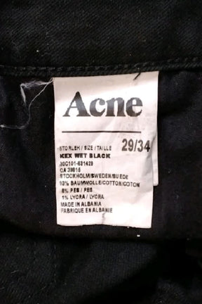 Jean slim Acne Studios  Noir