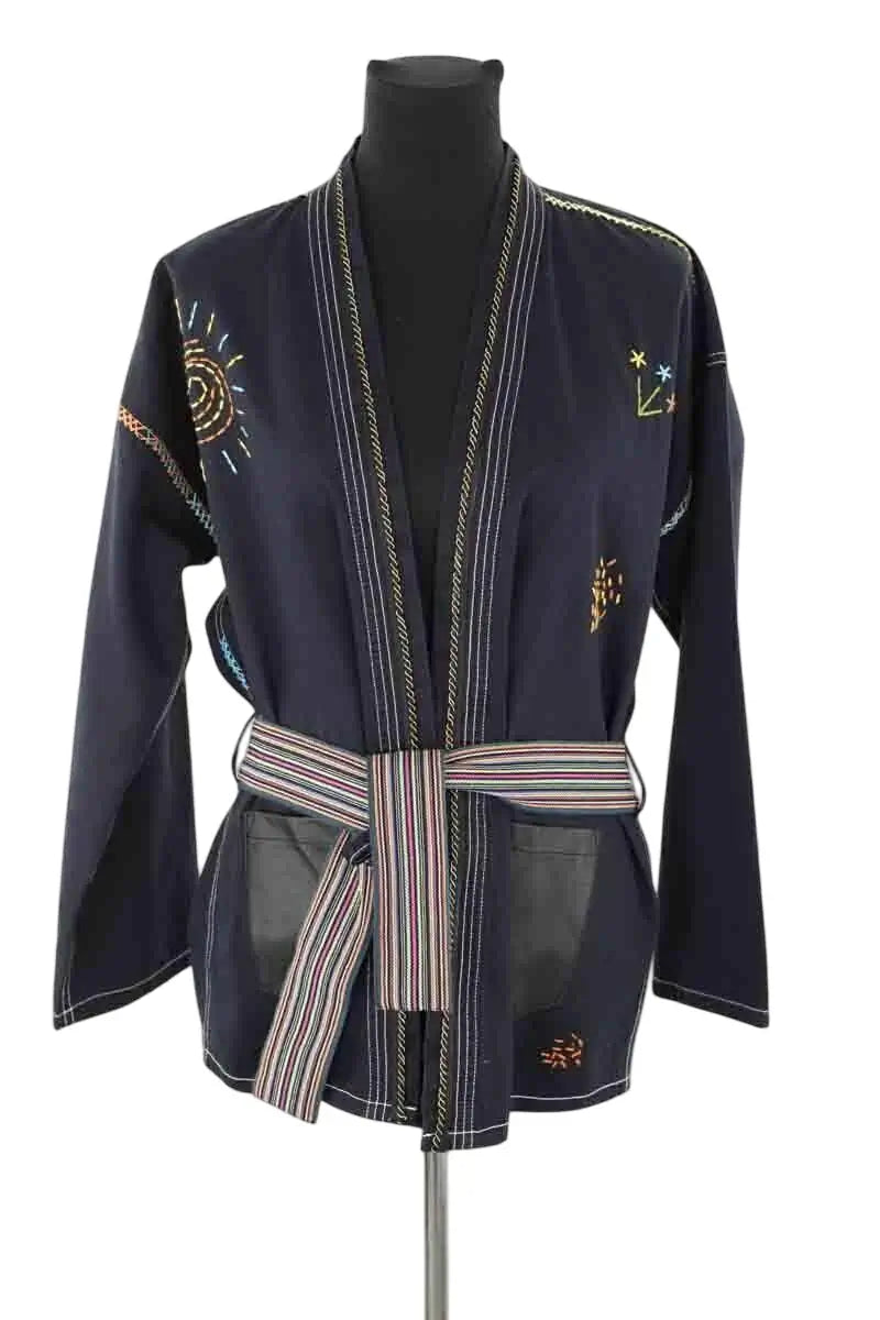 Veste Monoki Noir en Coton, taille TU - Seconde Main