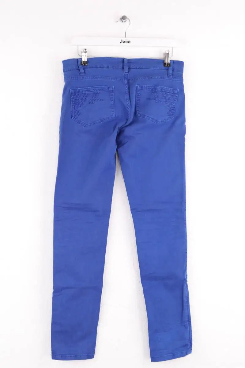 Jean slim Maje Bleu en Coton