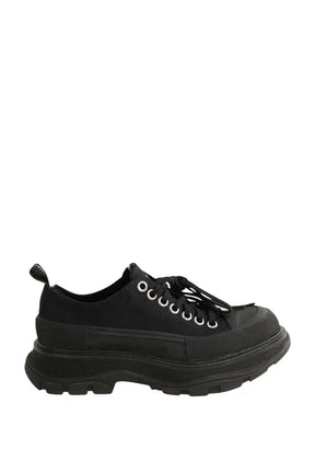 Baskets Alexander McQueen Noir en Tissu, taille 39 - Seconde Main