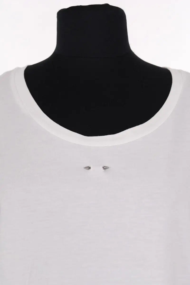 Blouse Barbara Bui Blanc en Coton