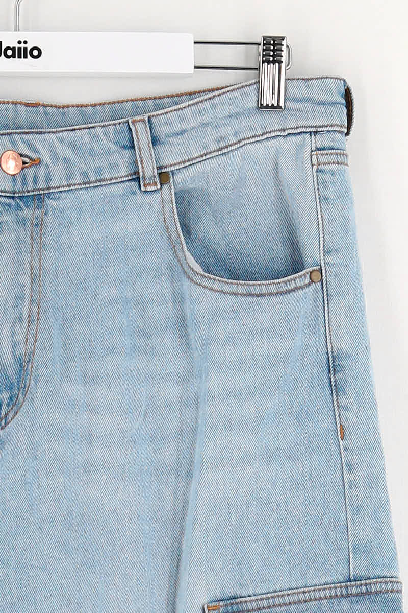 Jean large Manoush  Bleu