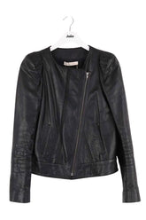 Veste Vanessa Bruno Noir en Cuir, taille S - Seconde Main