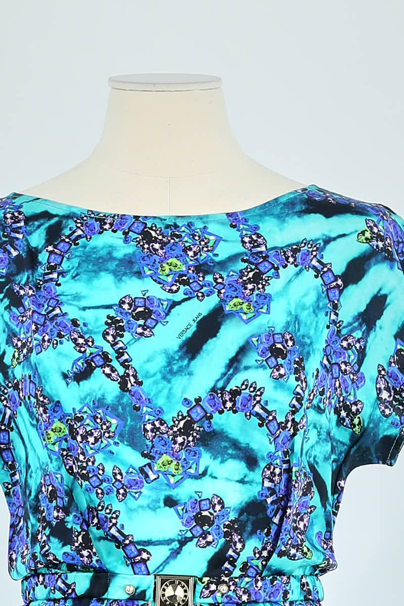 Robe Versace  Bleu